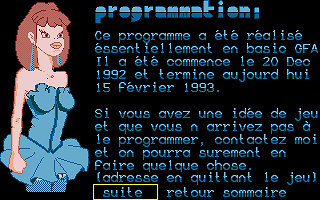 Strip Tétris atari screenshot